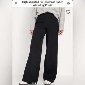 Old Navy Women's Classic Black Wide-Leg Pants
